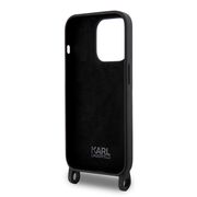 Husa premium pentru  iPhone 15 Pro Karl Lagerfeld superior quality - Negru