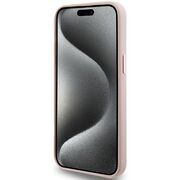 Husa premium pentru  iPhone 15 Pro Karl Lagerfeld superior quality - Roz