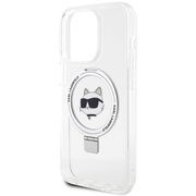 Husa premium pentru  iPhone 15 Pro Max Karl Lagerfeld compatibila Magsafe - Gi inchis