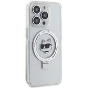 Husa premium pentru  iPhone 15 Pro Max Karl Lagerfeld compatibila Magsafe - Gi inchis