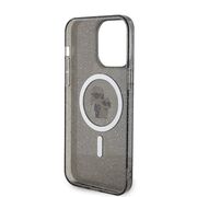 Husa premium pentru  iPhone 15 Pro Max Karl Lagerfeld compatibila Magsafe - Negru print