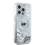 Husa premium pentru  iPhone 15 Pro Max Karl Lagerfeld compatibila Magsafe - Transparent