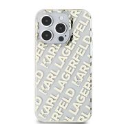 Husa premium pentru  iPhone 15 Pro Max Karl Lagerfeld superior quality - Alb