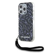 Husa premium pentru  iPhone 15 Pro Max Karl Lagerfeld superior quality - Gri antracit