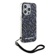 Husa premium pentru  iPhone 15 Pro Max Karl Lagerfeld superior quality - Gri antracit