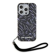 Husa premium pentru  iPhone 15 Pro Max Karl Lagerfeld superior quality - Gri antracit