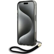 Husa premium pentru  iPhone 15 Pro Max Karl Lagerfeld superior quality - Gri inchis