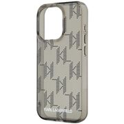 Husa premium pentru  iPhone 15 Pro Max Karl Lagerfeld superior quality - Gri inchis