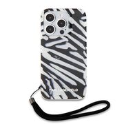 Husa premium pentru  iPhone 15 Pro Max Karl Lagerfeld superior quality - Gri