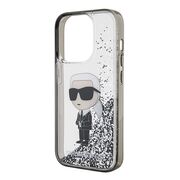 Husa premium pentru  iPhone 15 Pro Max Karl Lagerfeld superior quality - Ice