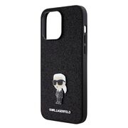 Husa premium pentru  iPhone 15 Pro Max Karl Lagerfeld superior quality - Negru denim