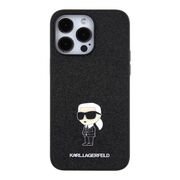 Husa premium pentru  iPhone 15 Pro Max Karl Lagerfeld superior quality - Negru denim