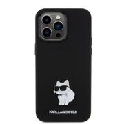 Husa premium pentru  iPhone 15 Pro Max Karl Lagerfeld superior quality - Negru denim