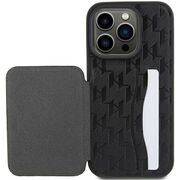 Husa premium pentru  iPhone 15 Pro Max Karl Lagerfeld superior quality - Negru intens