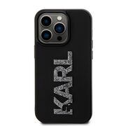Husa premium pentru  iPhone 15 Pro Max Karl Lagerfeld superior quality - Negru intens