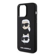 Husa premium pentru  iPhone 15 Pro Max Karl Lagerfeld superior quality - Negru royal