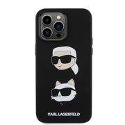 Husa premium pentru  iPhone 15 Pro Max Karl Lagerfeld superior quality - Negru royal