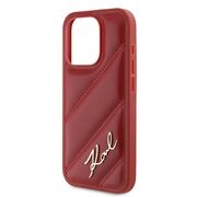 Husa premium pentru  iPhone 15 Pro Max Karl Lagerfeld superior quality - Rosu