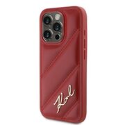 Husa premium pentru  iPhone 15 Pro Max Karl Lagerfeld superior quality - Rosu