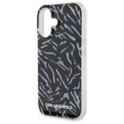 Husa premium pentru  iPhone 16 Plus Karl Lagerfeld superior quality - Gri