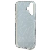 Husa premium pentru  iPhone 16 Plus Karl Lagerfeld superior quality - Gri