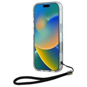 Husa premium pentru  iPhone 16 Plus Karl Lagerfeld superior quality - Gri