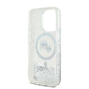 Husa premium pentru  iPhone 16 Pro Karl Lagerfeld compatibila Magsafe - Clear