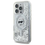 Husa premium pentru  iPhone 16 Pro Karl Lagerfeld compatibila Magsafe - Sclipici