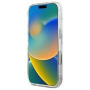 Husa premium pentru  iPhone 16 Pro Karl Lagerfeld superior quality - Argintiu