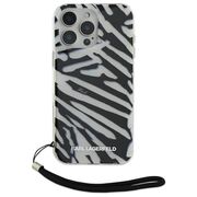 Husa premium pentru  iPhone 16 Pro Karl Lagerfeld superior quality - Gri