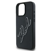 Husa premium pentru  iPhone 16 Pro Karl Lagerfeld superior quality - Negru melange
