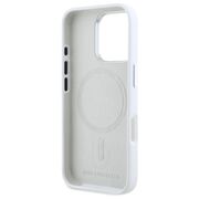 Husa premium pentru  iPhone 16 Pro Max Karl Lagerfeld superior quality - Alb