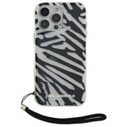 Husa premium pentru  iPhone 16 Pro Max Karl Lagerfeld superior quality - Argintiu