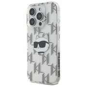 Husa premium pentru  iPhone 16 Pro Max Karl Lagerfeld superior quality - Gri