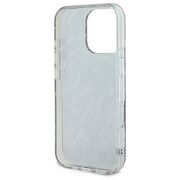 Husa premium pentru  iPhone 16 Pro Max Karl Lagerfeld superior quality - Negru texturat