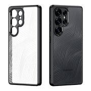 Husa pentru  Samsung Galaxy S25 Ultra Flowing Lines Comfort Grip - transparent