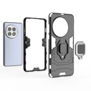 Husa pentru  OnePlus 13 cu inel Ring Armor Kickstand Tough, Negru