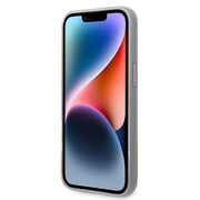 Husa premium pentru  iPhone 15 Plus Karl Lagerfeld superior quality - Alb