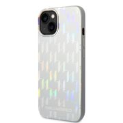 Husa premium pentru  iPhone 15 Plus Karl Lagerfeld superior quality - Alb