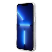 Husa premium pentru  iPhone 15 Plus Karl Lagerfeld superior quality - Alb