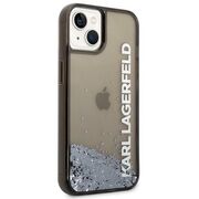 Husa premium pentru  iPhone 15 Plus Karl Lagerfeld superior quality - Gri antracit