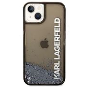 Husa premium pentru  iPhone 15 Plus Karl Lagerfeld superior quality - Gri antracit