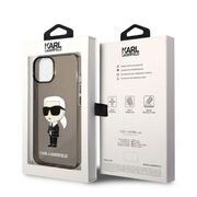 Husa premium pentru  iPhone 15 Plus Karl Lagerfeld superior quality - Maro havana