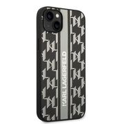 Husa premium pentru  iPhone 15 Plus Karl Lagerfeld superior quality - Maro inchis