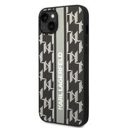 Husa premium pentru  iPhone 15 Plus Karl Lagerfeld superior quality - Maro inchis