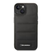 Husa premium pentru  iPhone 15 Plus Karl Lagerfeld superior quality - Negru 