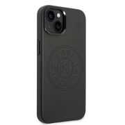 Husa premium pentru  iPhone 15 Plus Karl Lagerfeld superior quality - Negru carbon