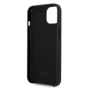 Husa premium pentru  iPhone 15 Plus Karl Lagerfeld superior quality - Negru carbon