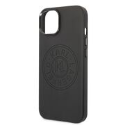 Husa premium pentru  iPhone 15 Plus Karl Lagerfeld superior quality - Negru carbon