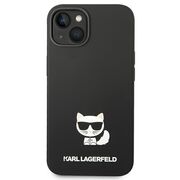 Husa premium pentru  iPhone 15 Plus Karl Lagerfeld superior quality - Negru darth vader